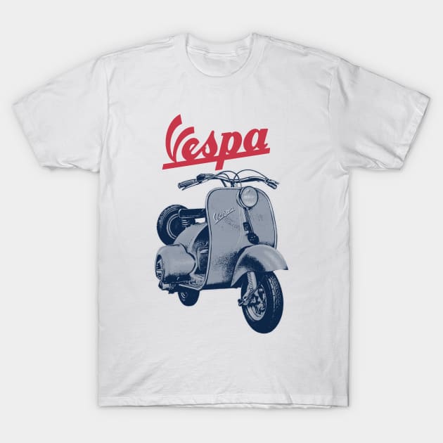 Tshirt vespa hot sale